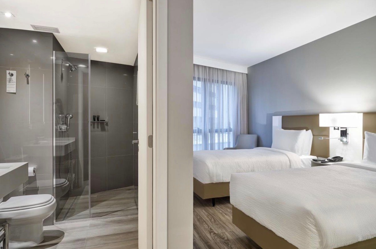 Completed hospitality interior